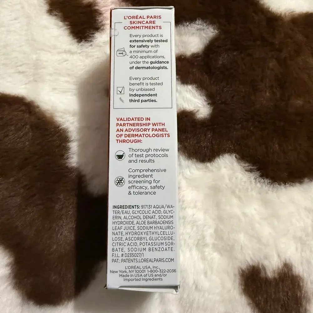 NEW Loreal Revitalift Glycolic Acid Serum 10% Exfoliating‎ Resurfacing Tone Glow